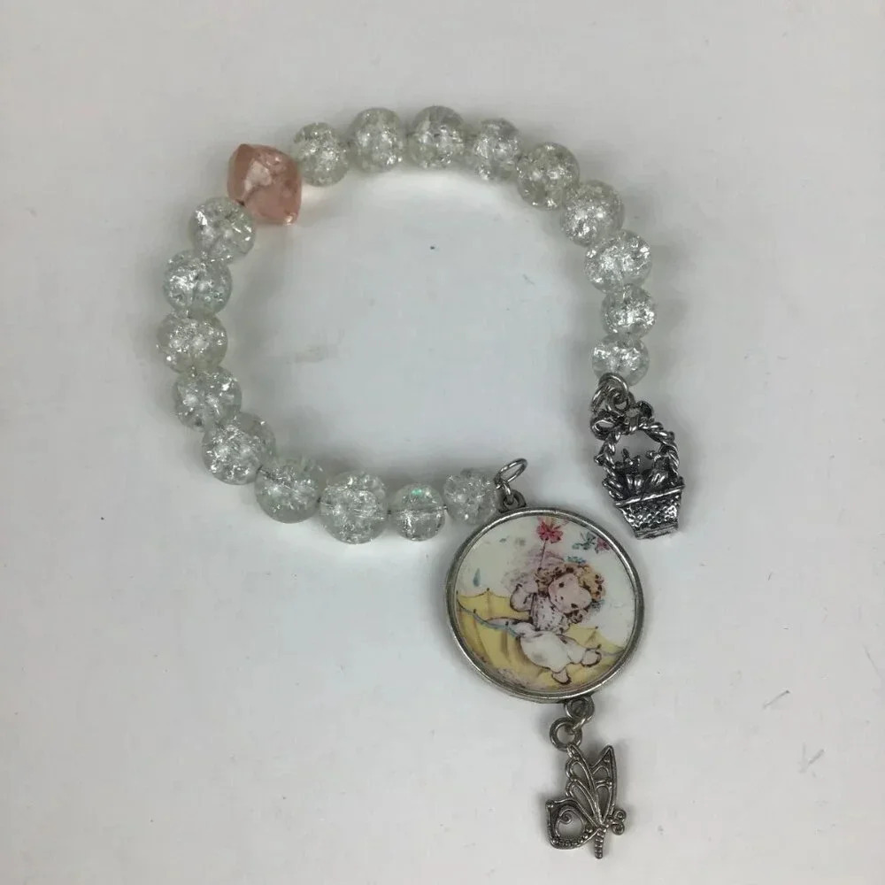 Dopamine Charm Bracelets Wrap Beaded Kawaii Pop Art Lolita Retro Kandy Jewelry - Picture 10 of 10